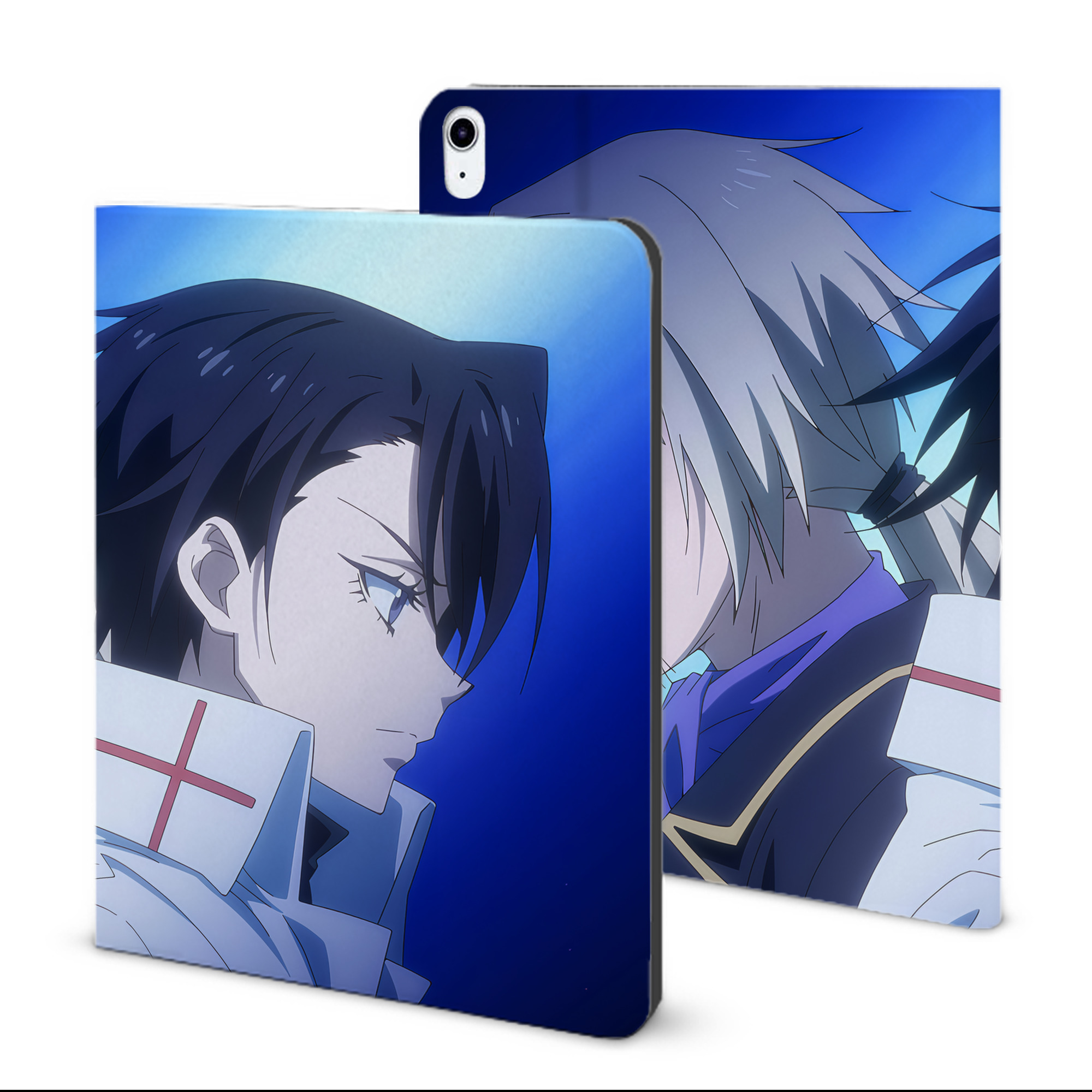 （画像用） 転スラ Regarding Reincarnated to Slime IPad ケース ブック型 PUレザー TPU 耐衝撃 軽量 薄型 ペン収納なし 全面保護 IPad 各モデル対応